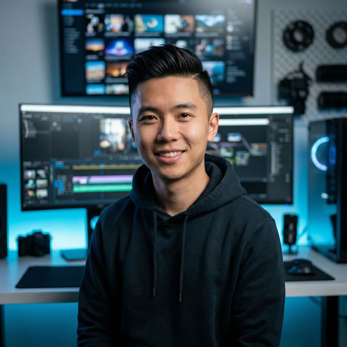 国产主播视频剪辑师